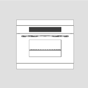 Base Oven Cabinet 900mm