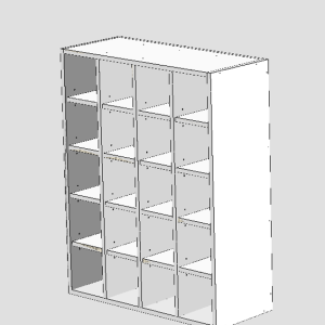 Base Wine Rack Cabinet