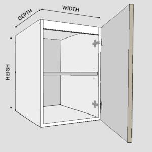 Base Single Right Door Cabinet