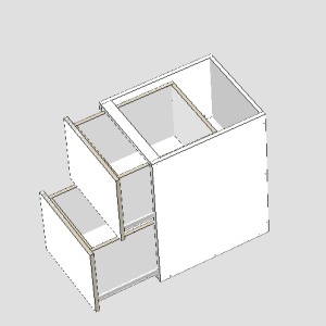 STANDARD 2 DRAWERS CABINET