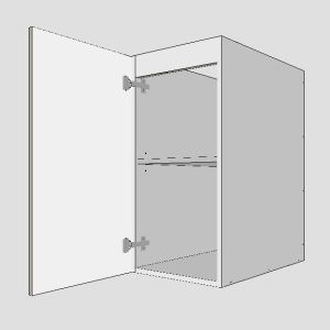 Single Left Door Floor Vanity